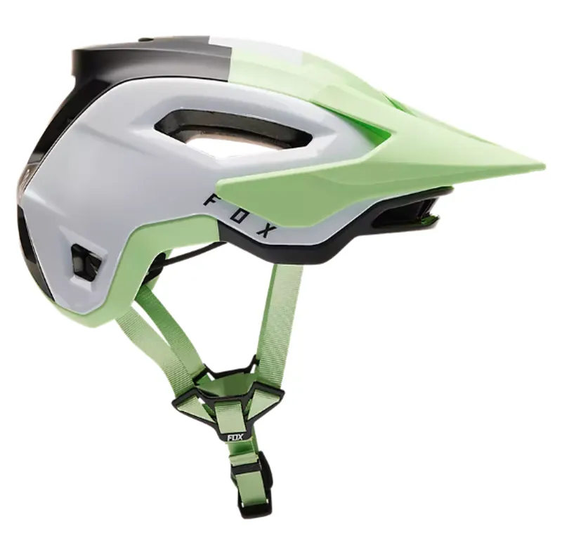 Fox Racing Speedframe Pro Klif Helmet in Cucumber Green-3